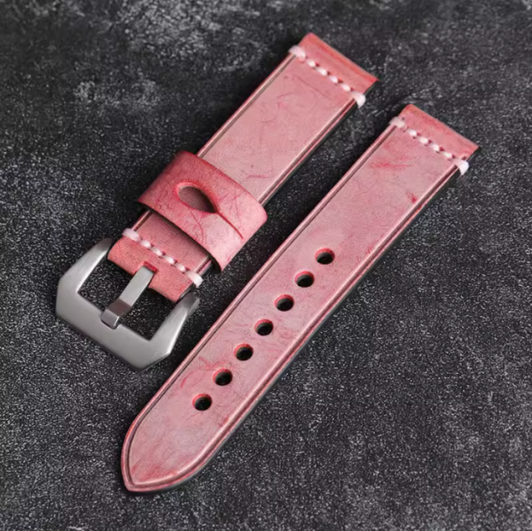 Dây da bò sáp bề mặt - size 20mm/ 22mm/ 24mm