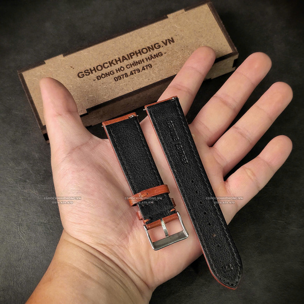 Dây da bò mềm - Màu Nâu - Size 20/22/24mm