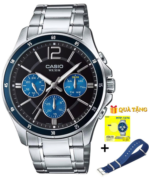 CASIO MTP-1374D-2A - QUÀ TẶNG TRỊ GIÁ 600K