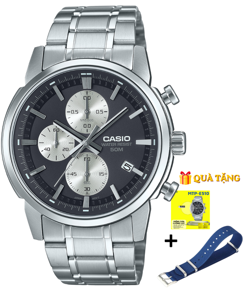 CASIO MTP-E510D-1A2  - QUÀ TẶNG TRỊ GIÁ 600K
