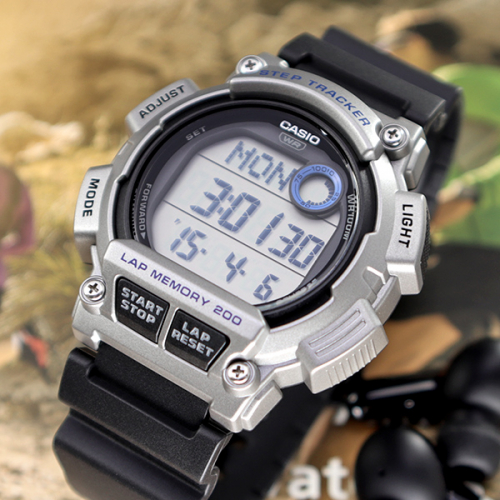 Đồng hồ Nam Chính hãng CASIO WS-2100H-1A2 - Pin 10 năm