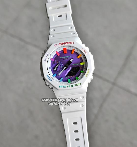 G-SHOCK GA-2100 MOD METAL DIAL HYPER COLOR