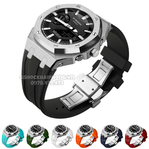 Bộ vỏ GA-2100AP Phun cát Bạc Có Núm( Kích vào sp chọn màu dây )