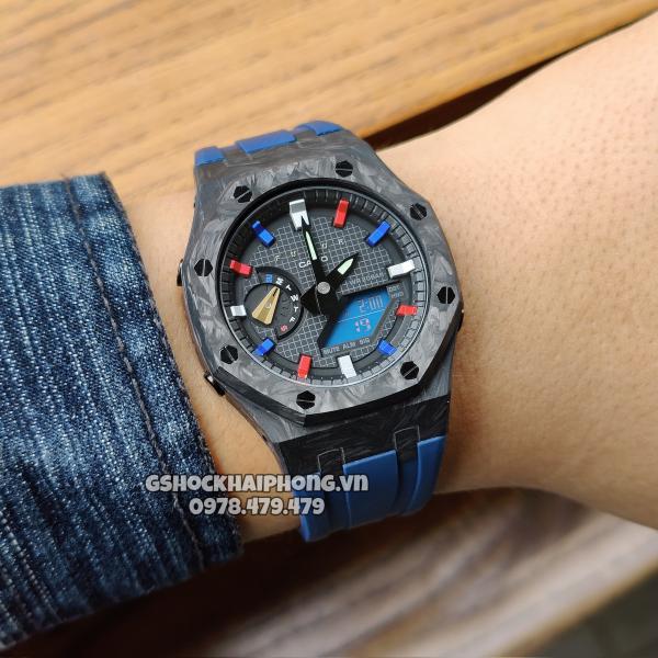 G-SHOCK GA-2100AP - CARBON FIBER X FUTUR PEPSI