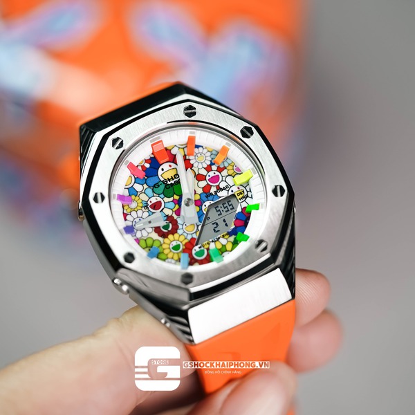 G-SHOCK GA-2100AP - CYBOG CASE X KAIKAI KIKI HYPER COLOR