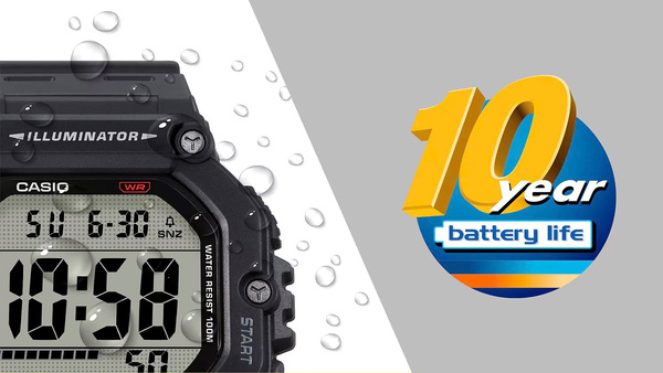 Đồng Hồ Nam Chính hãng Casio AE-1600HX-3AV