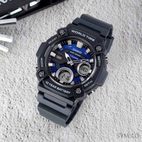 Đồng hồ Nam Chính hãng CASIO AEQ-120W-2A - Pin 10 năm