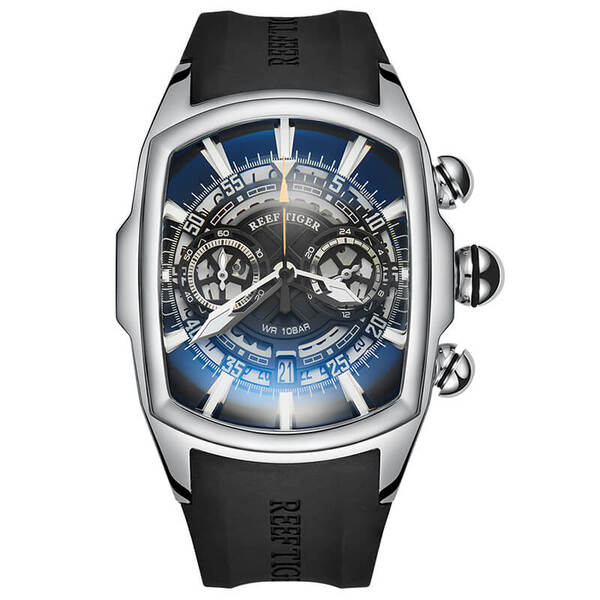 Đồng hồ nam Reef Tiger Aurora Series Tank Chronograph RGA3069G-1