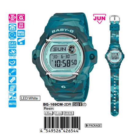 CASIO BABY G BG-169CM-2D