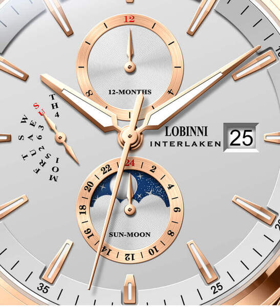 Đồng hồ nam chính hãng LOBINNI L18019-5