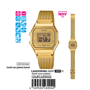 Casio LA680WEMG-9ADF