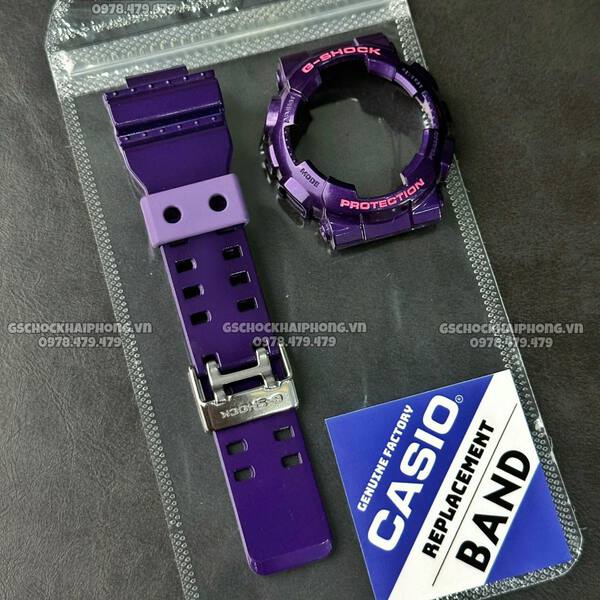 Bộ vỏ GA-100/110/120/140 - Tím Bóng 