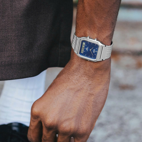 CASIO AQ-230EM-2A - QUÀ TẶNG TRỊ GIÁ 200K