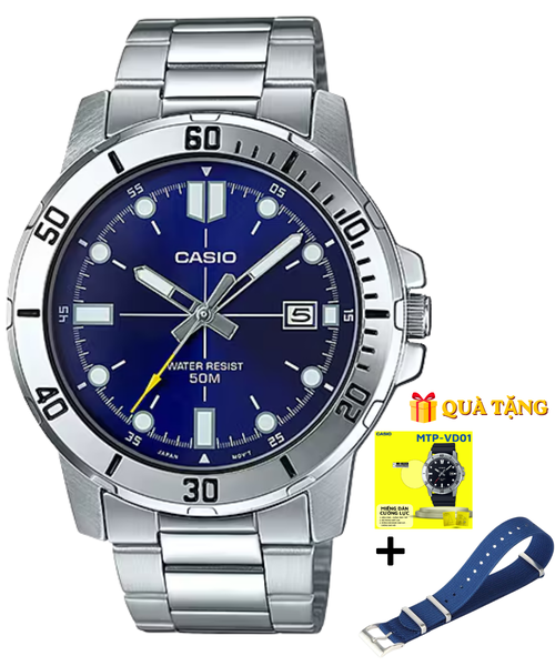 CASIO MTP-VD01D-2E - QUÀ TẶNG TRỊ GIÁ 600K