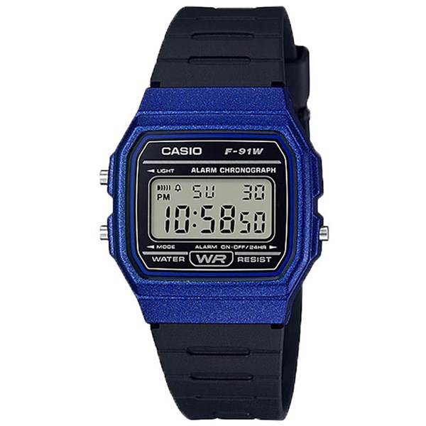 Đồng hồ Nam Chính hãng CASIO F-91WM-2A - Pin 10 năm