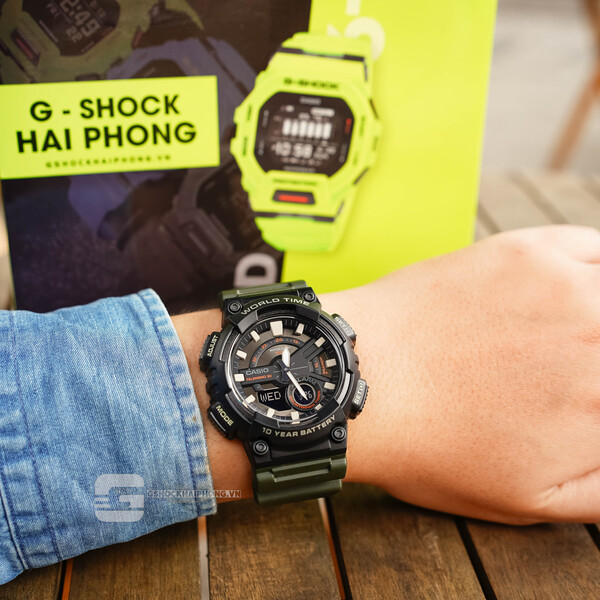 CASIO AEQ-110W-3A - QUÀ TẶNG TRỊ GIÁ 300K