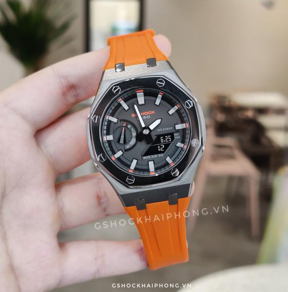 G-SHOCK GA-2100AP - Layers White Pepsi