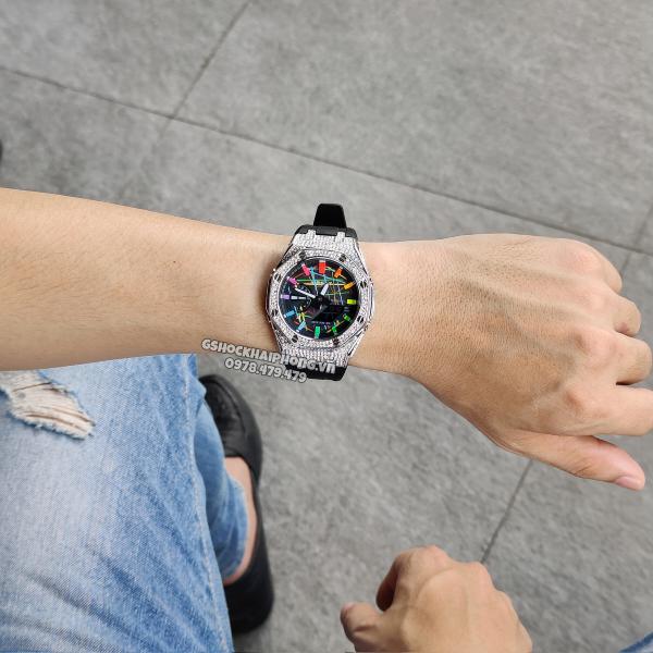G-SHOCK GA-2100AP - Skyline Hyper Color ( Nạm đá )  