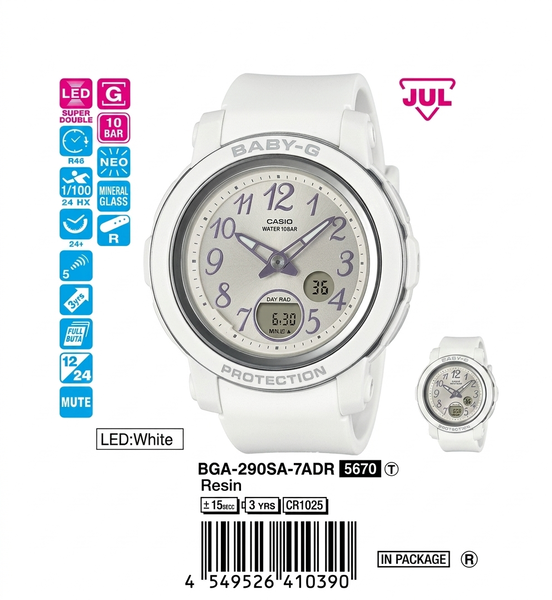 CASIO BABY-G BGA-290SA-7A