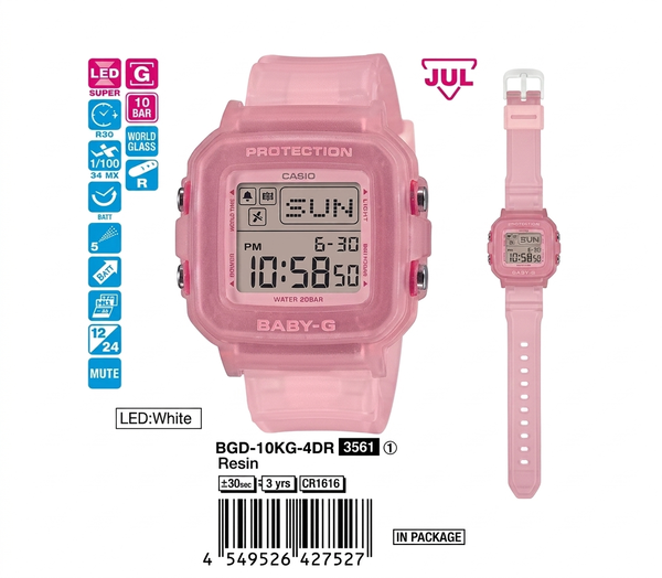 CASIO BABY-G BGD-10KG-4D
