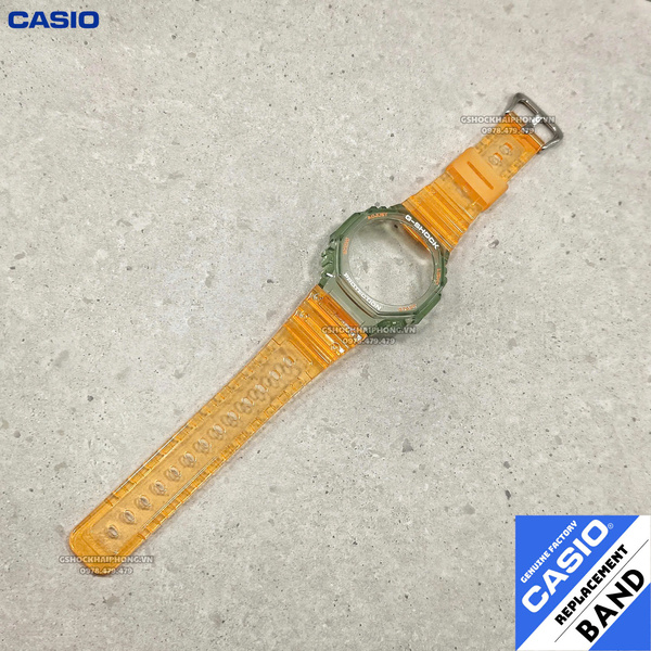 Bộ vỏ chính hãng G-SHOCK GA-2100 - Màu Cam 