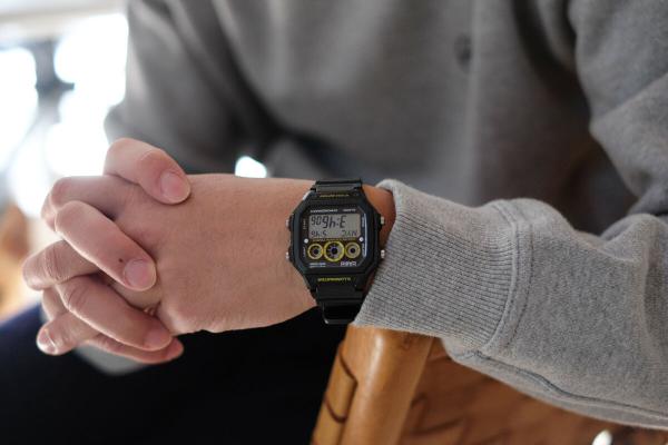 Đồng hồ Nam Chính hãng CASIO AE-1300WH-1A - Pin 10 năm