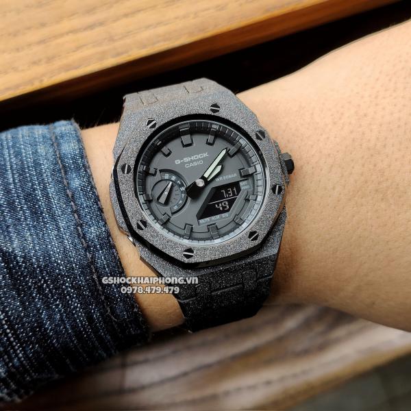 G-SHOCK GA-2100AP - BLACKOUT STARDUST 