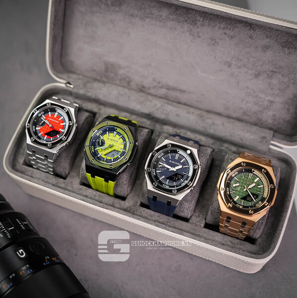 G-SHOCK GA-2100AP - THE OFFSHORE DIVER X LAYERS - DEEP BLUE 