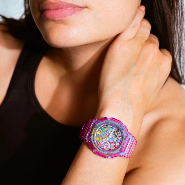 Đồng hồ Nữ Chính hãng G-SHOCK GMA-S2100SK-4A - SKYLINE HYPER 