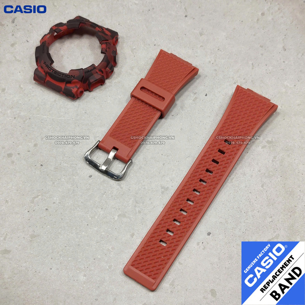 Set dây vỏ GA-100/110/120/140 - Mix mặt Camo dây cam