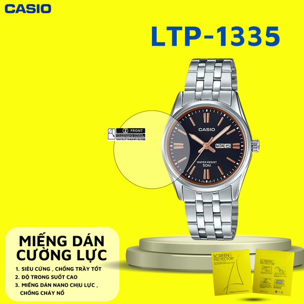 COMBO 2 Miếng dán màn hình Nano cao cấp chống trầy xước Casio LTP-1335