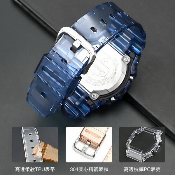 Bộ vỏ Jelly Hyper Color lắp vừa cho G-Shock DW-5600 / GW-B5600