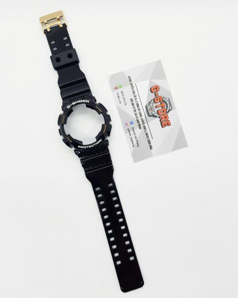 Bộ vỏ đen bóng chữ trắng vàng