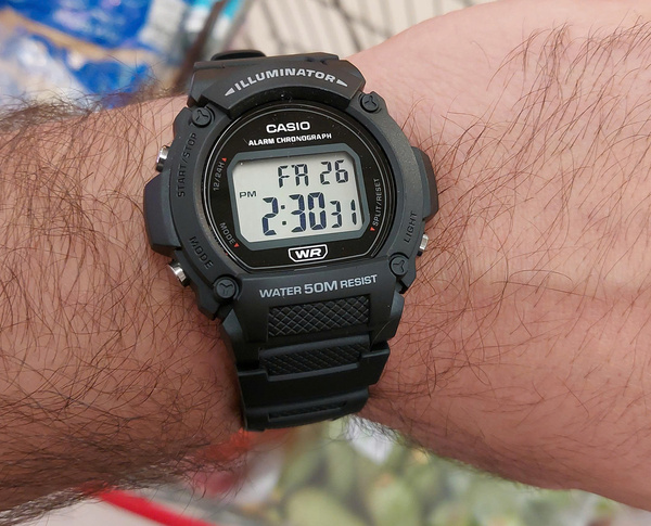 Đồng Hồ Nam Chính Hãng CASIO W-219H-1AV