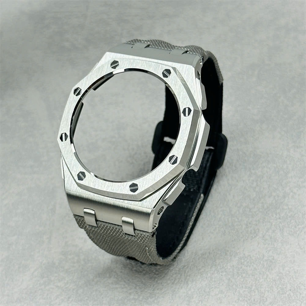 Bộ vỏ thép Bạc - Dây Velcro ( Thế hệ 5 cao cấp ) ( Kích vào sản phẩm chọn màu dây )