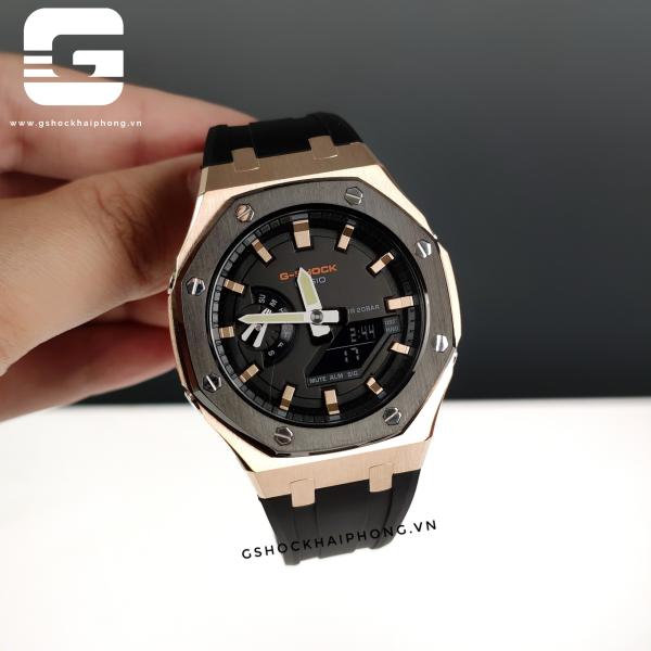 G-SHOCK GA-2100AP - Rose Gold Metalic Design