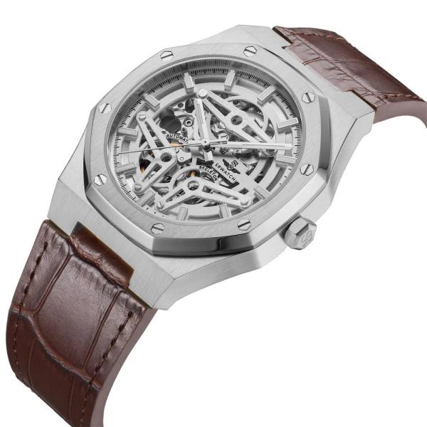 Đồng Hồ Nam Chính Hãng SRWATCH Skeleton SG19191.4102