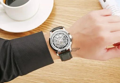 Đồng Hồ Nam Chính Hãng SRWATCH Skeleton SG8897.4102