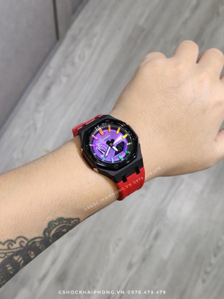 G-SHOCK GA-2100AP - LAYERS HYPER COLOR DIAL