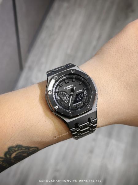 G-SHOCK GA-2100AP - FULL METAL GUN METAL DIAL