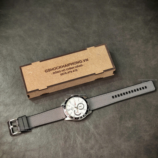 Dây vải Nilon chống nước - Size 20/22/24mm - Màu Xám