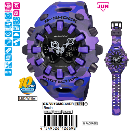 CASIO G-SHOCK GA-V01CMG-6A