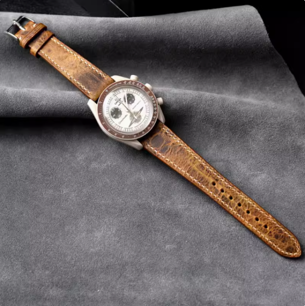 Dây da bò Ý handmade siêu mềm - size 18mm/ 20mm/ 21mm/ 22mm