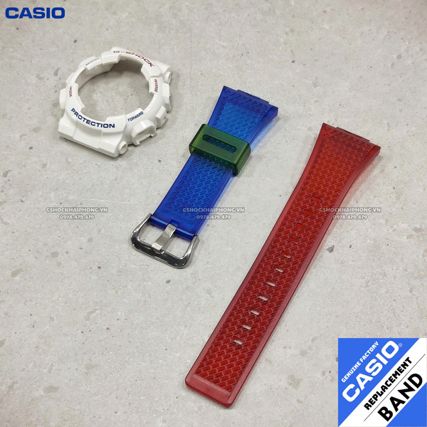 Set dây vỏ GA-100/110/120/140 - Mix mặt Camo dây xanh và đỏ