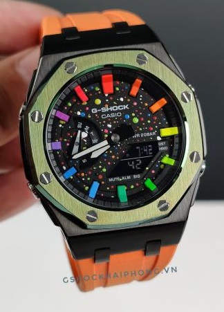 G-SHOCK GA-2100AP - Hyper Color Flo Orange