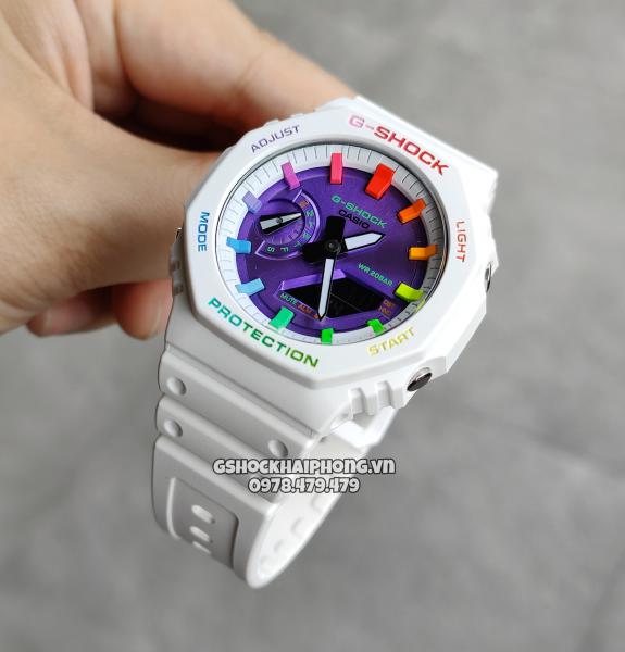 G-SHOCK GA-2100 MOD METAL DIAL HYPER COLOR