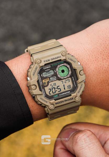 Đồng hồ Nam Chính hãng CASIO WS-1700H-5A - Pin 10 năm