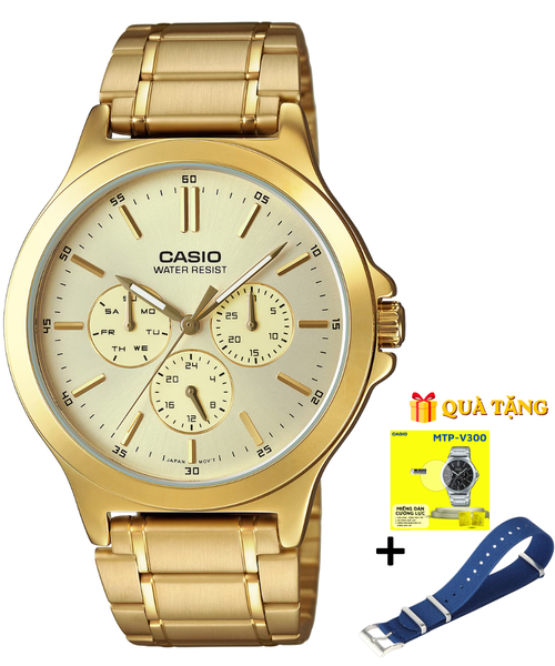 CASIO MTP-V300G-9A - QUÀ TẶNG TRỊ GIÁ 600K