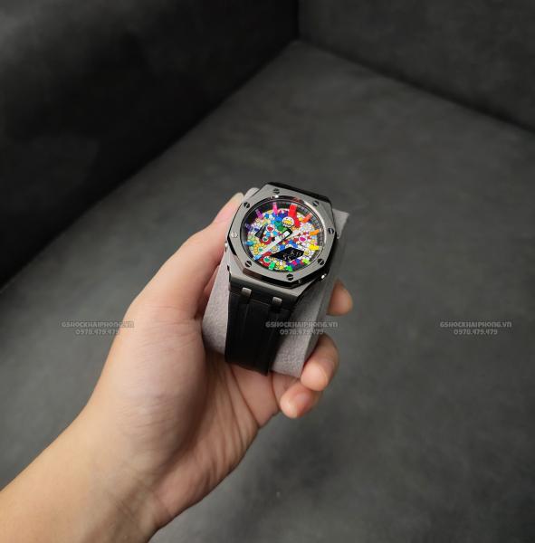 G-SHOCK GA-2100AP - GREY GUN METAL X HYPER MURAKAMI KAIKAIKIKI