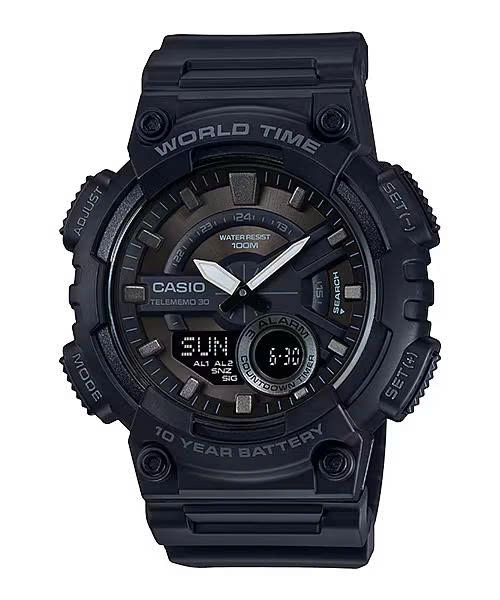 CASIO AEQ-110W-1B - QUÀ TẶNG TRỊ GIÁ 300K